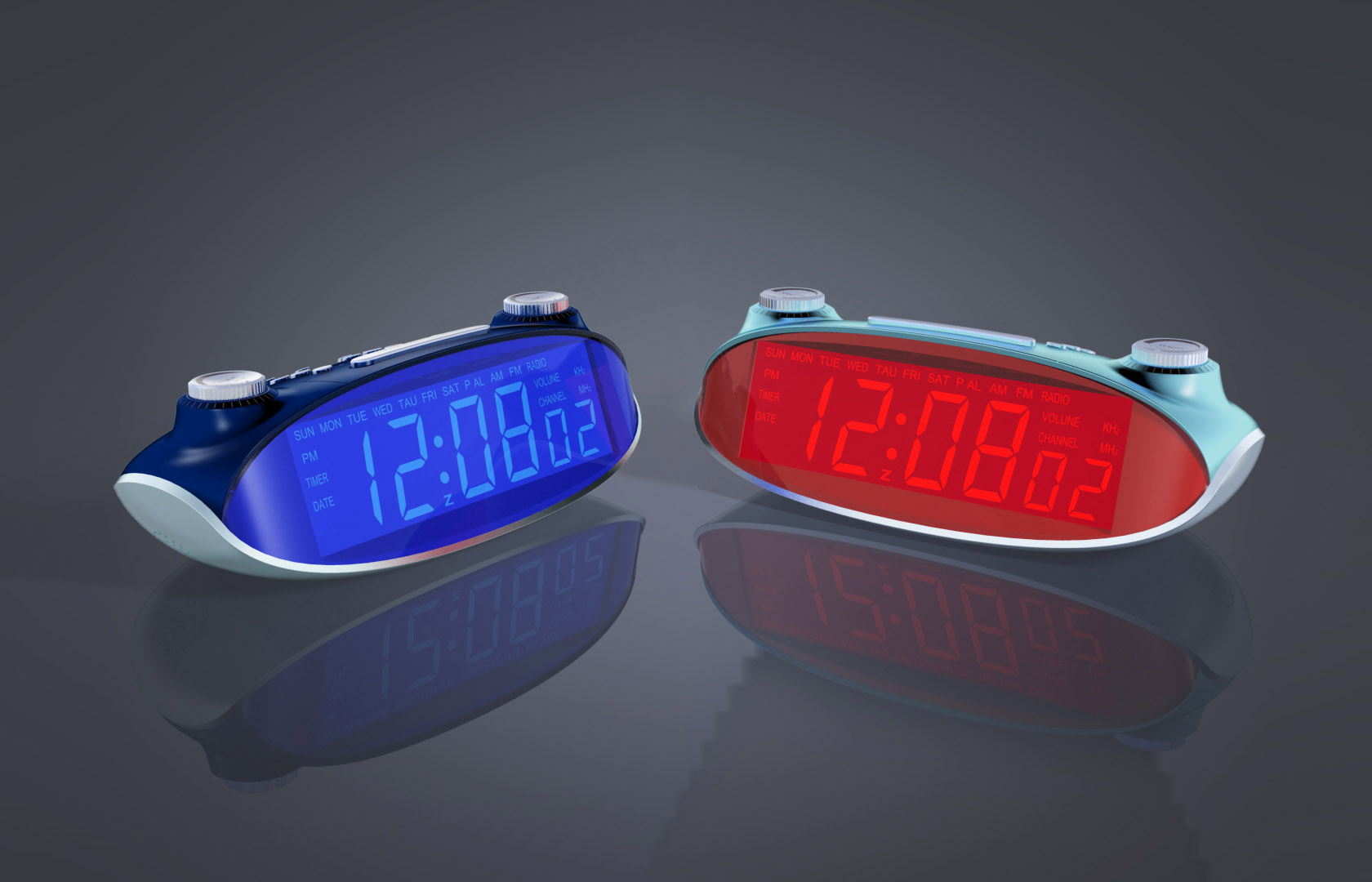 LED时钟工业产品设计