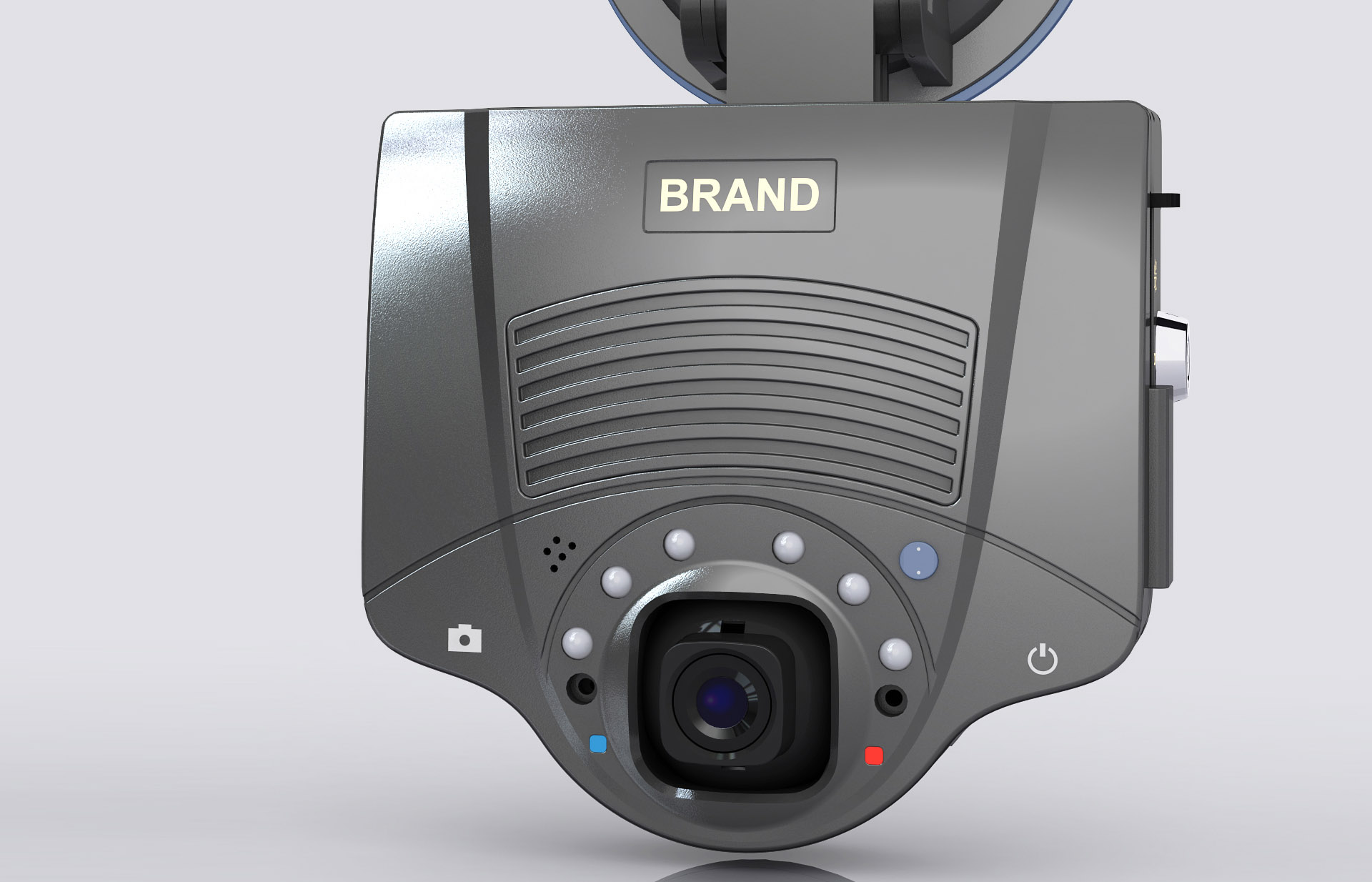 车载 DVR记录仪摄像机工业产品设计